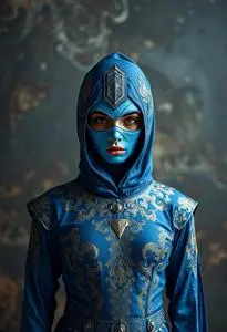 Incredible Costume Blue face swap