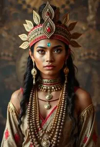 Indian Mythology Costume face swap