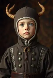 Infant Sven Costume face swap