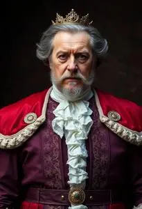 King Charles Costume face swap
