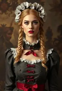 Lady Luck Costume face swap