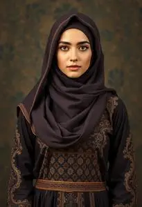 Islamic Clothing Woman Costume face swap