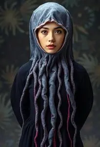 Jellyfish Costume Adult face swap