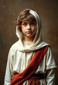 Jesus Costume Boy face swap