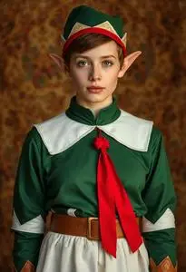 Jewish Elf Costume face swap