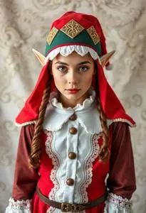 Jewish Elf Costume face swap