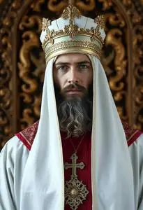 Jewish High Priest Costume face swap