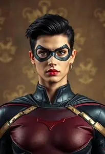 Justice League Adult Costume face swap
