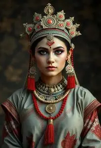 Kali Maa Costume face swap
