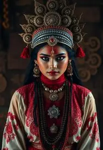 Kali Mata Costume face swap