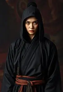 Katana Costume face swap