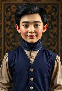 Ken Doll Costume face swap