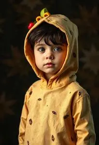 Kid Burrito Costume face swap
