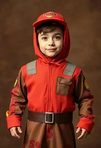 Kid Deluxe Cars Tow Mater Costume face swap