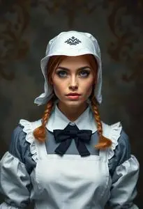 Magical Nanny Costume Girl face swap