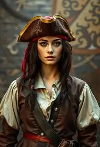 Make Your Own Pirate Costume face swap