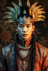 Male Exotic Costume face swap