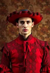 Male Flamenco Dancer Costume face swap