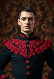 Male Flamenco Dancer Costume face swap