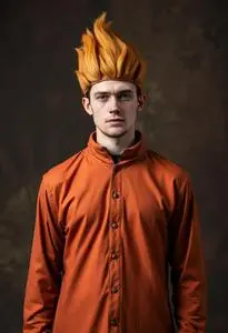 Male Ginger Costume face swap