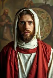 Man Jesus Costume face swap