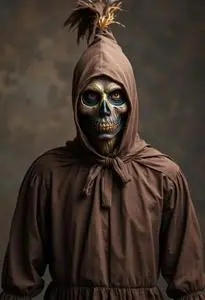 Man Scare Crow Costume face swap