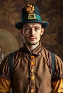 Man Thanksgiving Outfit Costume face swap
