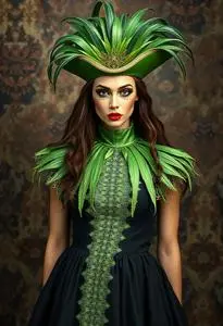 Mardi Grass Costume face swap