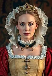 Mary Queen Scots Costume Reign face swap