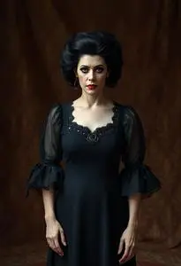 Lillian Munster Costume face swap