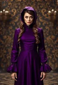 Lizzie Mcguire Purple Costume face swap