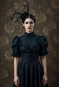 Lydia Deetz Costume Fancy Dress face swap