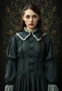 Lydia Deetz Movie Costume face swap