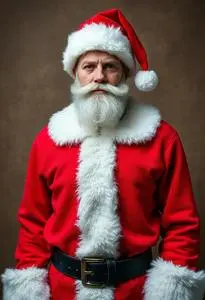 Medium Santa Suit Costume face swap