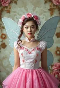 green emerald velvet dress meri meri freya fairy doll – kodomo main image 0