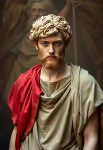 Michelangelo David Costume face swap