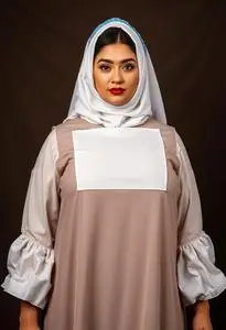 Midwife Costume Plus Size face swap