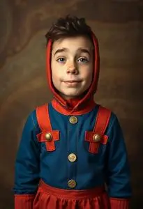 Mike Toddler Costume face swap