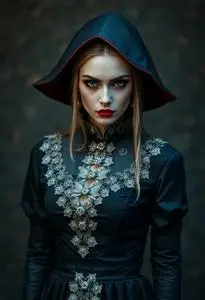 Vampire Huntress Costume face swap