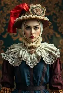 Venetian Bauta Costume face swap