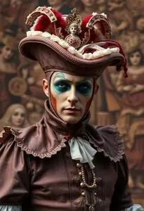 Venetian Carnival Costume Male face swap