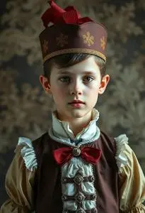Venetian Costume Boy face swap