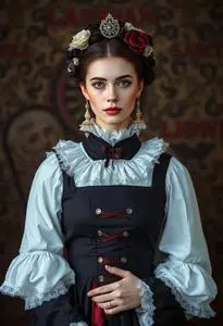 Venetian Costume Female face swap