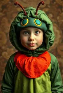 Very Hungry Caterpillar Costume Adult face swap