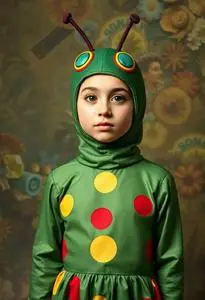Very Hungry Caterpillar Costume face swap
