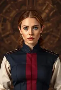 Vice Admiral Holdo Costume face swap