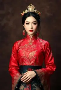 Vietnamese Costume Female face swap
