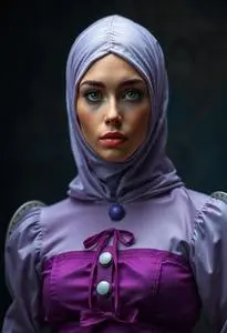 Violet Charlie Costume face swap