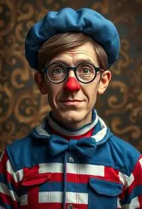 Waldo Costume Fancy Dress face swap