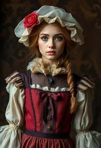 Waldorf Fairy Costume face swap